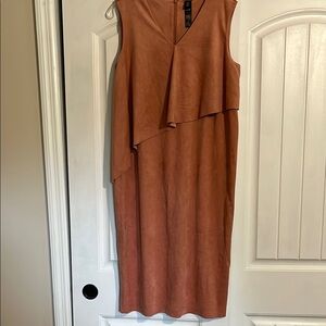 Chico's Asymmetrical Tiered Cocktail Dress